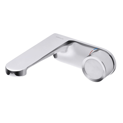 60mm Height Wall Mounted Basin Faucet Knob Control Hot Cold Water