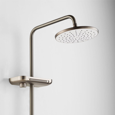 Wall Mounted Chrome Plated Hand Shower System For Home Hotel Bathroom