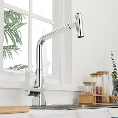 ARROW High-Type Single Hole Mount Basin Mixer Faucet with Ceramic Valve and 5 Year Warranty