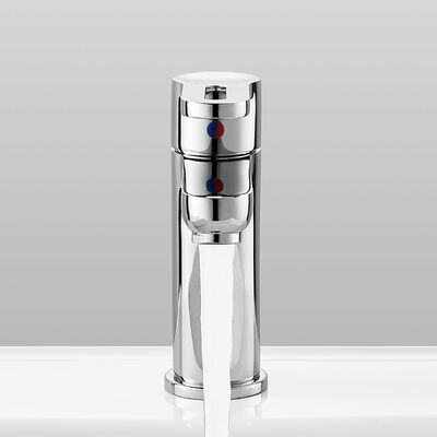 Modern Single Hole Basin Mixer Faucet with Ceramic Cartridge and 5 Year Warranty