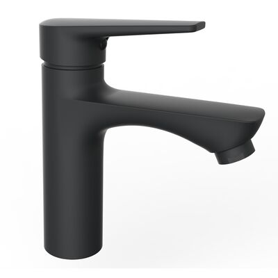 ARROW Zinc Alloy Mat Black Ceramic Valve Core Basin Mixer Faucet Waterfall Tap for Projects