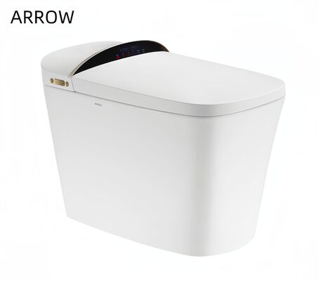 ARROW Modern Smart Toilet with One Piece Design Siphonic Flushing and Self-cleaning Glaze