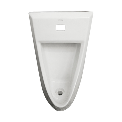 Men Corner Urinal Wall Mounted 355x331x738mm Back Water Inlet