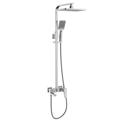 188×260mm Hand Shower Mixer Set , ABS Faucet Waterfall Rain Shower System
