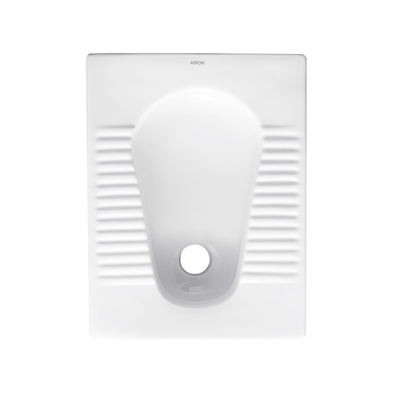 Squatting Pan Toilet WC Bathroom Ceramic Toilet Squat Sanitary Ware Without Trapway