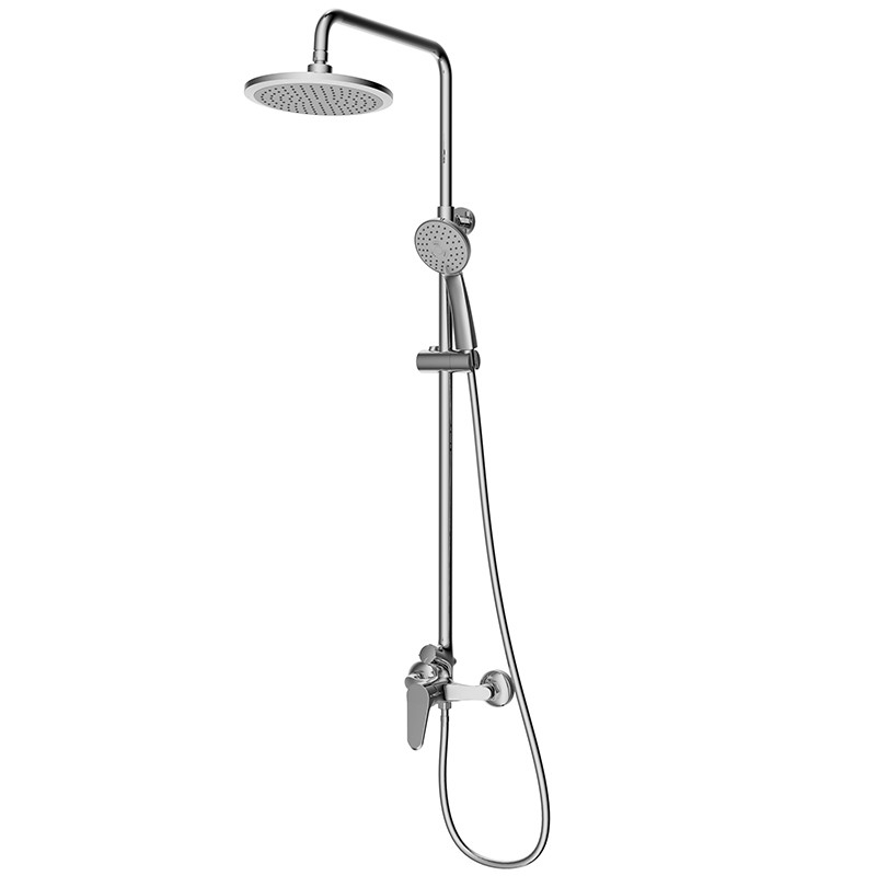 N2S601 Hand Shower Mixer Set , Chrome Thermostatic Rain Shower System